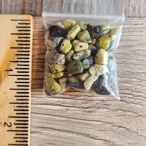 10 for $10 Gemstone Chips Drilled 1 Bag